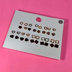 Jewelry Earrings Set Gold / Silver